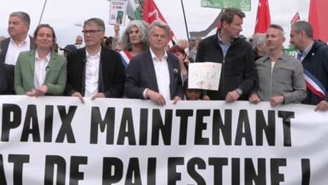 Gaza: PS, PCF et Écologistes réunis pour dénoncer le "génocide" commis par le gouvernement Netanyahu
