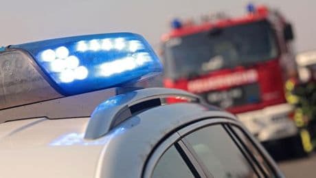 Schwerer Verkehrsunfall: Frontalzusammenstoß auf B33 - fünf Schwerverletzte
