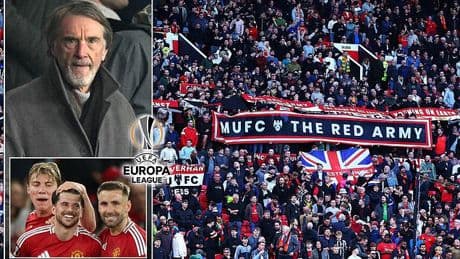 Revealed: Man United staff will NOT receive free tickets for Europa League final against Spurs as Sir Jim Ratcliffe's latest cost-cutting move sparks anger