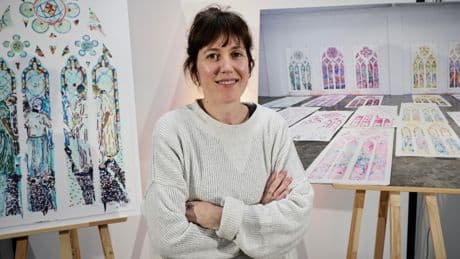 Vitraux contemporains de Notre-Dame : un premier aperçu en décembre au Grand Palais