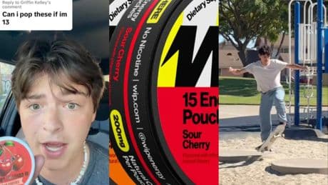 Experts warn caffeine pouches are the latest stimulant aimed at teens