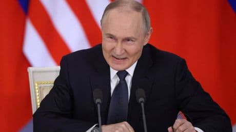 Putin mocks West and Ukraine by refusing to confirm if he's attending peace talks