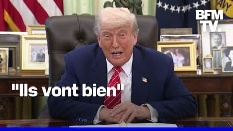 "Fermez la porte": Donald Trump réagit à la "chamaillerie" du couple Macron