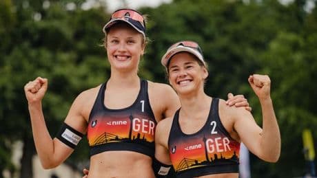 Beach-Volleyball-EM: Svenja Müller und Cinja Tillmann holen EM-Bronze