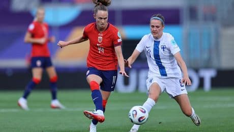 2:1 gegen Finnland - Barça-Star lupft Norwegen zum Sieg