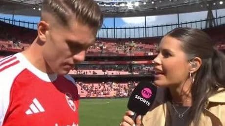 Arsenal teammate left Viktor Gyokeres speechless after moment vs Nottingham Forest