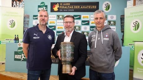 Aue-Coach vor Pokalfinale sicher - „Lok Leipzig ist bereit für das Abenteuer 3.Liga“