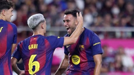 Eric sobre la capitanía de Ter Stegen: "Lo lleva el míster, supongo que hablará de ello a la vuelta"