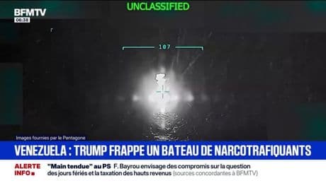 Donald Trump annonce la mort de 11 "narcoterroristes", tués par une frappe américaine sur un bateau parti du Venezuela
