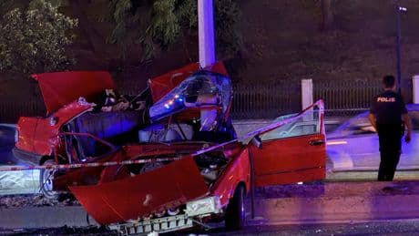 Eyüpsultan'da trafik kazası: 1 ölü