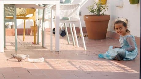 El 'micromundo' de Eva y la tórtola Pepe