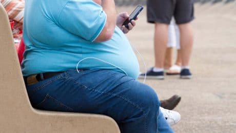 Rise in local areas in England with at least a third of adults obese