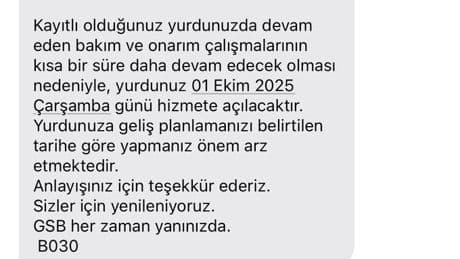 ‘Tadilattayız, başınızın çaresine bakın’