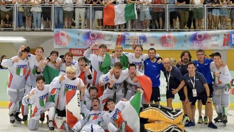 Europei Hockey Inline: l&rsquo;Italia nelle storia con l&rsquo;oro Under 17