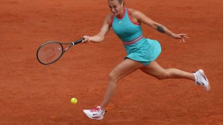 Tennis: Sabalenka erste Halbfinalistin bei French Open
