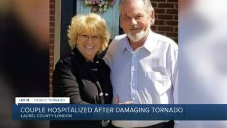 Couple’s arms ‘ripped from bodies while they clung to each other’ in tornado as horrified neighbor finds limb in home