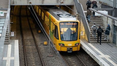 Oberleitung repariert: Stuttgarter Stadtbahnen fahren wieder