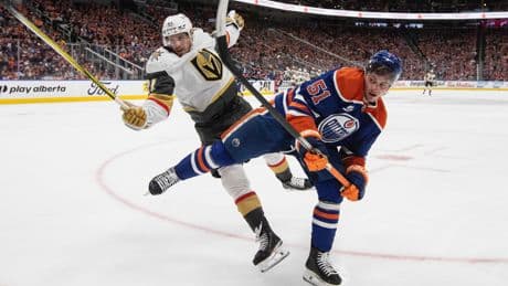 Edmonton Oilers look to eliminate Vegas Golden Knights from NHL playoffs in Game 5