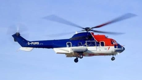 İngiltere'de helikopter kazası