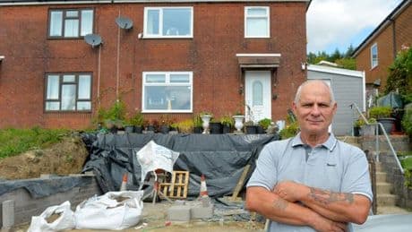 Man told to tear down £5,000 driveway he built to help disabled wife