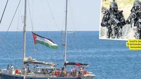 Yardım gemisine Şayetet 13 engeli! İsrail’in son vicdansızlığı