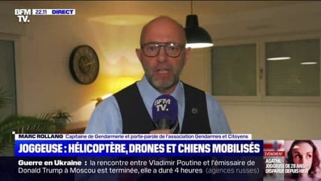 Joggeuse disparue: "Ne pas polluer les scènes de recherche" Marc Rolland, capitaine de gendarmerie explique pourquoi les habitants n'ont pas pu participer aux recherches