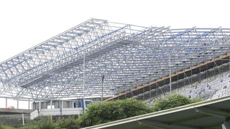 El nuevo Z7 de Zubieta, en la recta final de la remodelación para estar listo para acoger la Liga Hypermotion y la Liga F