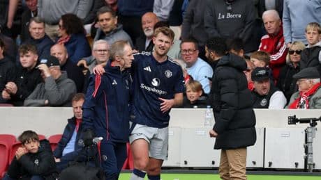 ¡Qué mala suerte tienen De Ligt y el Manchester United! Otra lesión del central