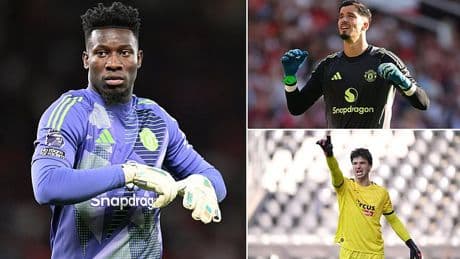 Andre Onana named on Man United's bench with Ruben Amorim keeping faith with Altay Bayindir for Fulham clash - as Red Devils close on £17m Senne Lammens signing