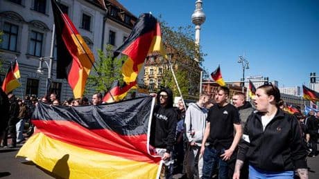 Demonstration: Kundgebungen von "Gemeinsam für Deutschland" lösen Gegenproteste aus