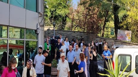 İstanbul'da hastanede yangın paniği