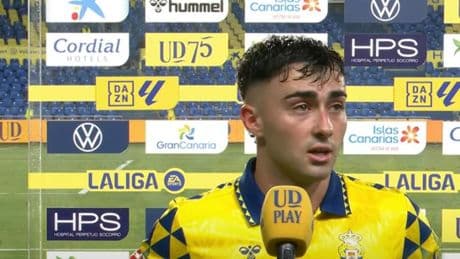Moleiro, destrozado tras el UD Las Palmas-Rayo Vallecano: "no estamos muertos"
