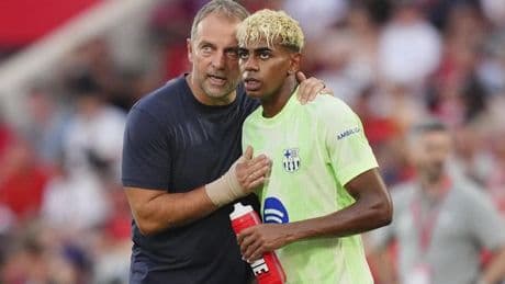 El enfado de Flick tras el 0-3: "El equipo ha jugado al 50%, no me ha gustado el partido"