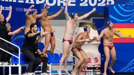 España asegura la plata en el Mundial de waterpolo