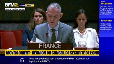 Gaza: "La France condamne" la nouvelle offensive d'Israël, déclare le représentant de la France à l'ONU