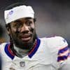 Bills edge rusher Bosa sidelined by calf injury. Running back Cook absent from voluntary practice
