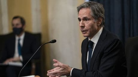 Blinken tells EU counterparts U.S. is ready to open talks with Iran