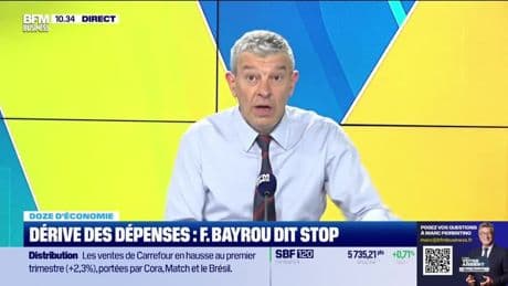 Doze d'économie : Dérive des dépenses, François Bayrou dit "stop" - 25/04