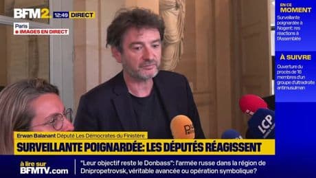 Surveillante poignardée: parler "d'une inaction des pouvoirs politiques, c'est faux", déclare le député Erwan Balanant