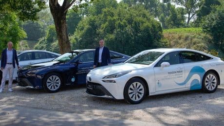 Kinto (Toyota) inaugura a Venezia il primo car sharing pubblico a idrogeno in Italia