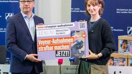 Ihr Video ging viral – nun will eine 30-Jährige Voyeur-Aufnahmen strafbar machen