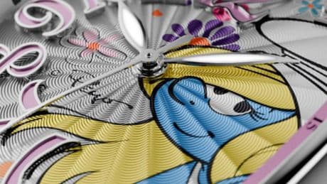 Une Schtroumpfette de luxe signée Franck Muller