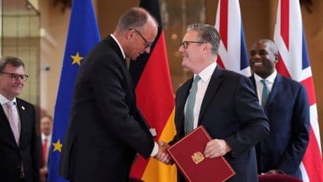 Merz in London: Was steht im deutsch-britischen Freundschaftsvertrag?