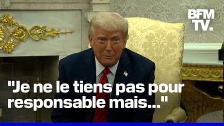 Donald Trump dit ne pas être "un grand fan" de Volodymyr Zelensky