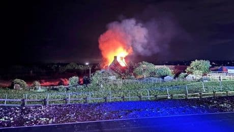 Princess Diana's family left stunned after fire rages at estate where she's buried