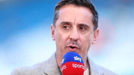 Gary Neville makes PSG vs Arsenal prediction ahead of Champions League semi-final clash