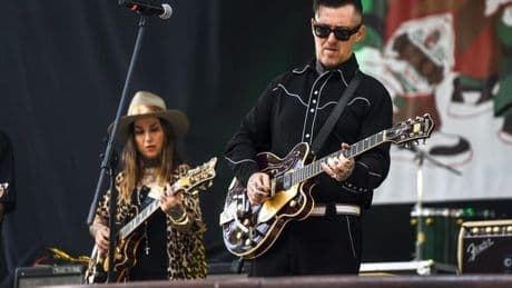 La olímpica Sweet Marta y el competitivo Al Dual alegrando la mañana del Bilbao Blues Festival