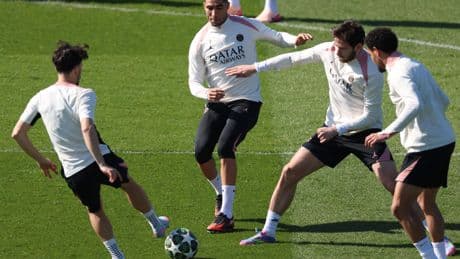 Ligue 1 : après une semaine de repos, les cadres du PSG de retour à l'entraînement collectif