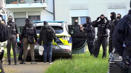 Spezialkräfte im Einsatz - Drogen-Razzia in Koblenz