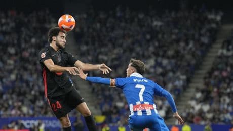 El partidazo de Eric Garcia contra el Espanyol, en números